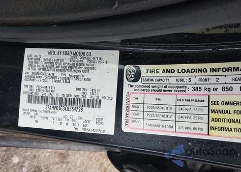 2012 Ford Fusion Sel from USA, damaged, VIN 3FAHP0JG3CR354728